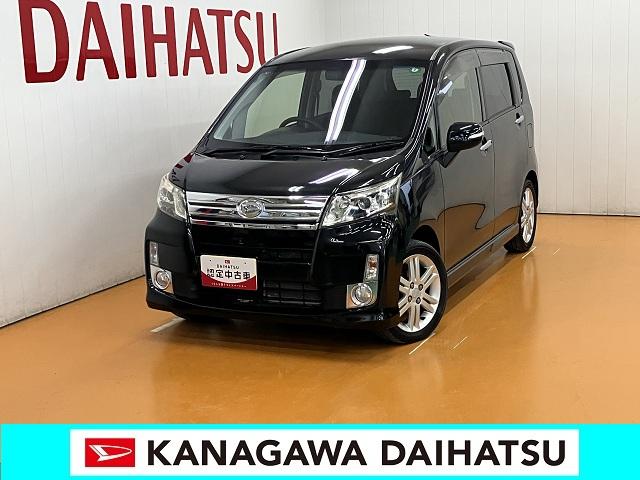 ムーヴカスタム　ＲＳｍｏｍｏ製ステアリングホイール　オートエアコン　Ｐスタート　エコアイドル　電動格納ミラー　パワーウインドウ　ＥＴＣ　キーフリー（神奈川県）の中古車