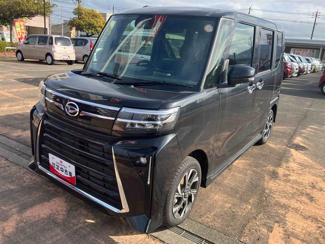 タントカスタムＸキーレスエントリー　スマキー　エアバッグ　アルミホイール　ＡＢＳ（山口県）の中古車