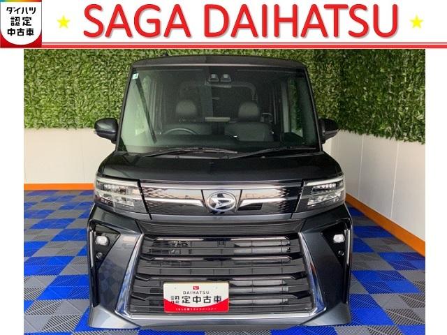 タントカスタムRS両側電動スライドドア・プッシュボタンスタート・ステアリングスイッチ・オートエアコン・キーフリーシステム・シートヒーター・バックカメラ対応・パワーウィンドウ(佐賀県)の中古車