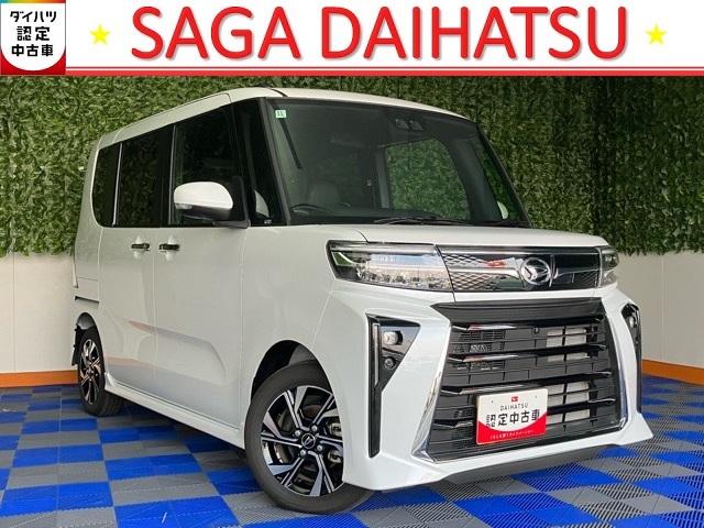 タントカスタムX両側電動スライドドア・プッシュボタンスタート・ステアリングスイッチ・オートエアコン・キーフリーシステム・シートヒーター・全周囲カメラ対応・パワーウィンドウ(佐賀県)の中古車
