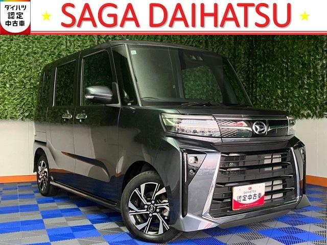 タントカスタムX両側電動スライドドア・プッシュボタンスタート・ステアリングスイッチ・オートエアコン・キーフリーシステム・シートヒーター・バックカメラ対応・パワーウィンドウ(佐賀県)の中古車