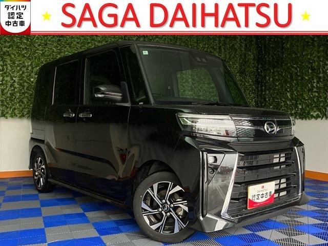 タントカスタムX両側電動スライドドア・プッシュボタンスタート・ステアリングスイッチ・オートエアコン・キーフリーシステム・シートヒーター・バックカメラ対応・パワーウィンドウ(佐賀県)の中古車