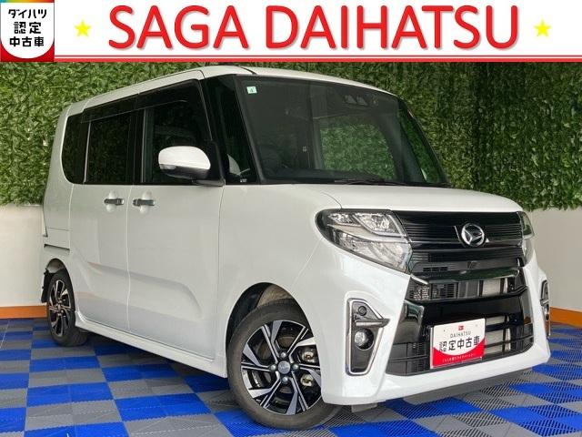 タントカスタムＸ両側電動スライドドア・ＥＴＣ・ドラレコ・バックモニター・プッシュボタンスタート・ステアリングスイッチ・オートエアコン・キーフリー・シートヒーター・アルミホイール・パワーウィンドウ（佐賀県）の中古車