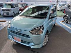 ミライースＸ　ＳＡＩＩＩ　走行５７３８キロ　当店試乗車アップ一年保証・走行距離無制限　衝突回避支援　助手席エアバック　純正カーペットマット　クリアランスソナー　オートマチックハイビーム　オートライト　ＬＥＤヘッドライト　アイドリングストップ