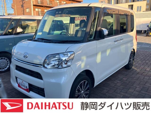 タントＸ　ＶＳ　ＳＡIIIキーフリーシステム　パワースライドドア（左側）　オートエアコン（プッシュ式）　オートライト　ハロゲンヘッドランプ　マルチインフォメーションディスプレイ（静岡県）の中古車