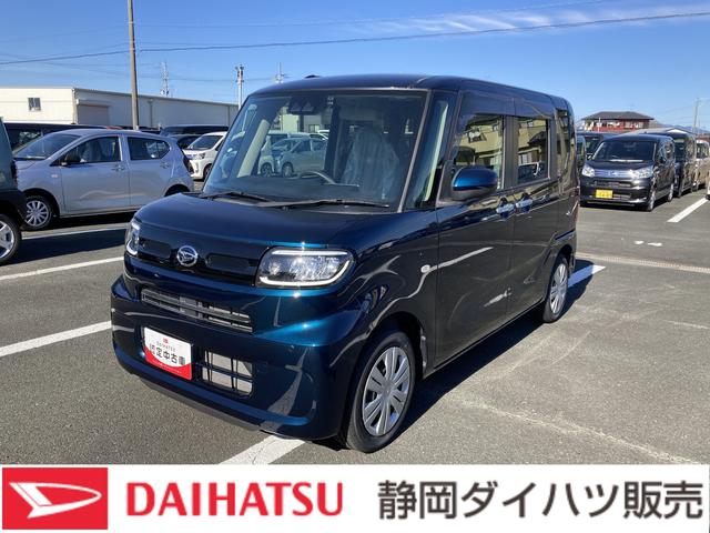 タントX14インチフルホイールキャップ フルLEDヘッドランプ オート格納式カラードドアミラー 左側パワースライドドア TFTカラーマルチインフォメーションディスプレイ フルファブリックシート(静岡県)の中古車