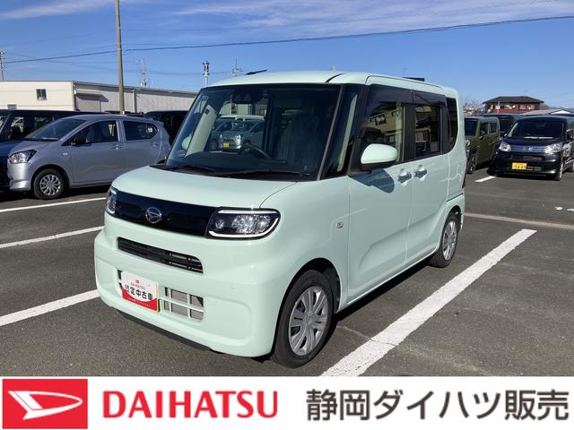 タントX14インチフルホイールキャップ フルLEDヘッドランプ オート格納式カラードドアミラー 左側パワースライドドア TFTカラーマルチインフォメーションディスプレイ フルファブリックシート(静岡県)の中古車