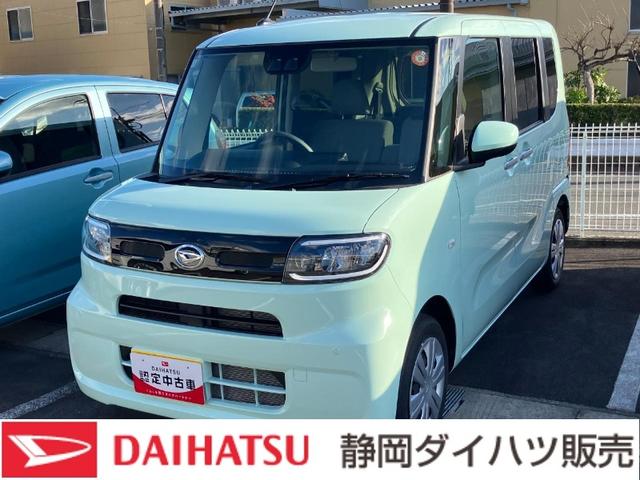 タントＸ１４インチフルホイールキャップ　フルＬＥＤヘッドランプ　オート格納式カラードドアミラー　左側パワースライドドア　ＴＦＴカラーマルチインフォメーションディスプレイ　フルファブリックシート（静岡県）の中古車