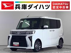 タントカスタムＲＳ　ターボ　ワンオーナー　両側電動スライドドア走行無制限１年保証　両側電動スライドドア　ワンオーナー　前後コーナーセンサー　前席シートヒーター　オートマチックハイビーム　ＬＥＤヘッドライト　オートブレーキホールド　１５インチ純正アルミホイール