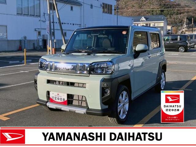 タフトGターボ クロムベンチャー 純正ナビナビ付き アルミ キーフリー ターボ ワンオーナー車 ガラスルーフ スマートキー エアバック ABS 記録簿 パワーウィンドウオートエアコン LEDヘッドライト(山梨県)の中古車