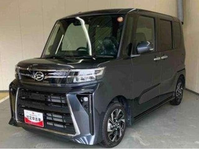 タントカスタムＸＬＥＤヘッドライト／フォグランプ　コーナーセンサー　両側パワ−スライドドア　運転席／助手席シートヒーター　記録簿　禁煙車　認定中古車　レーンアシスト　衝突回避支援システム搭載車（島根県）の中古車