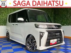 タントカスタムＸ両側電動スライドドア・ナビ・パノラマモニター・プッシュボタンスタート・ステアリングスイッチ・オートエアコン・キーフリーシステム・シートヒーター・アルミホイール・パワーウィンドウ