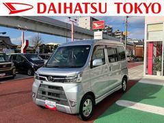 アトレーワゴンカスタムターボＲＳリミテッド　ＳＡＩＩＩ　純正ナビ　ＥＴＣ保証１年間・距離無制限付き　ＬＥＤヘッドライト　両側スライドドア左側電動　リヤソナーセンサー　オートエアコン　Ｂｌｕｅｔｏｏｔｈオーディオ　フルセグ　バックカメラ　ＤＶＤ再生　ＣＤ再生　ドラレコ