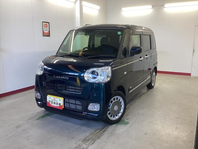 ムーヴキャンバスセオリーＧ衝突被害軽減ブレーキ　横滑り防止装置　オートハイビーム　アイドリングストップ　ステアリングスイッチ　オートライト　キーフリー　オートエアコン　ナビ　ドラレコ　パノラマカメラ　ＥＴＣ　マット　バイザー（岐阜県）の中古車