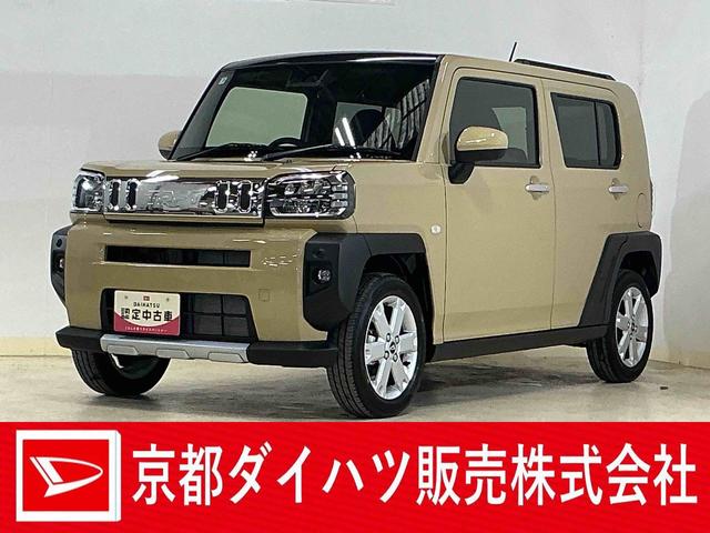 タフトＧ　クロムベンチャー　バックカメラ　スカイフィールトップバックカメラ　スカイフィールトップ　コーナーセンサー　前席シートヒーター　電子パーキング　オートマチックハイビーム　オートブレーキホールド　ＵＳＢチャージャー　スマートキー　キーレスエントリー（京都府）の中古車