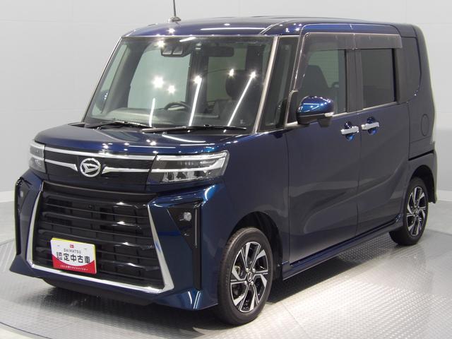 タントカスタムＸ４ＷＤ　ナビ　純正ドライブレコーダー　全周囲モニター　フロント両席シートヒーター　ＥＴＣ　クリアランスソナー（岩手県）の中古車