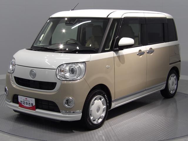 ムーヴキャンバスGメイクアップVS SAIII2WD LEDヘッドライト 両側パワースライドドア オートエアコン 後席分轄スライドリクライニング 置き楽ボックス 14インチフルホイールキャップ プッシュボタンスタート 運転席シートヒーター(岩手県)の中古車