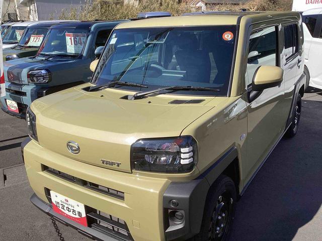 タフトＸインパネシフト　プッシュスタートスイッチ　電子カードキー　ガラスサンルーフ　車線逸脱　オートマチックハイビーム　ＡＢＳ付き（鹿児島県）の中古車