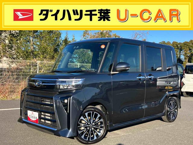 タントカスタムＲＳターボエンジン　１５インチアルミ　バックカメラ　両側電動スライドドア　シートヒーター　電動駐車ブレーキ　ＬＥＤライト＆フォグ　上下２段調節式デッキボード　コーナーセンサー　衝突被害軽減ブレーキ（千葉県）の中古車