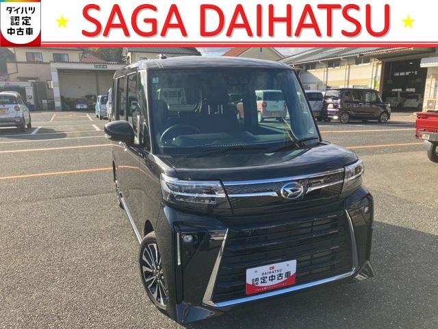 タントカスタムＲＳ両側電動スライドドア・プッシュボタンスタート・ステアリングスイッチ・オートエアコン・キーフリーシステム・シートヒーター・バックカメラ対応・アルミホイール・パワーウィンドウ（佐賀県）の中古車