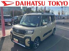 タントファンクロスターボ　７インチナビ　ドラレコ　ＥＴＣ搭載！！保証　新車保証・まごころ保証　１年間・走行距離無制限付き・　走行距離１２，８０３ｋｍ　７インチ純正ナビゲーション　前後ドライブレコーダー　バックモニター　ＥＴＣ　両側電動スライドドア　電動パーキング