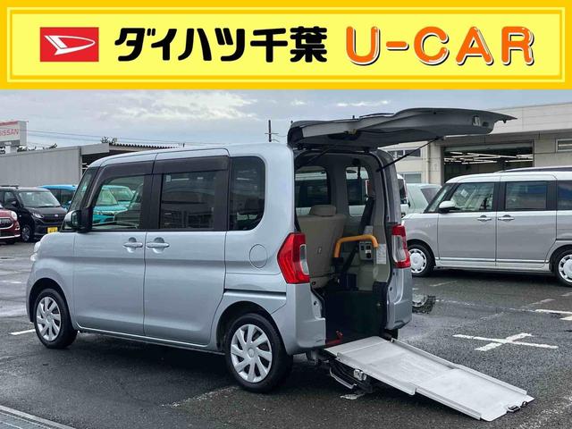 タントスローパーＬ　リヤシート付き福祉車両　リモコン付き車いす用電動ウインチ　ＣＤチューナー　スライドドア　電動格納ドアミラー　キーレスエントリー　プライバシーガラス　スライドドアサンシェード　横滑り防止装置　アイドリングストップ（千葉県）の中古車