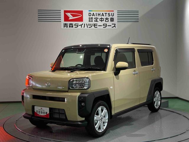 タフトGAW パノラマルーフ キーフリーシステム 4WD エアバック スマートキー ABS(青森県)の中古車