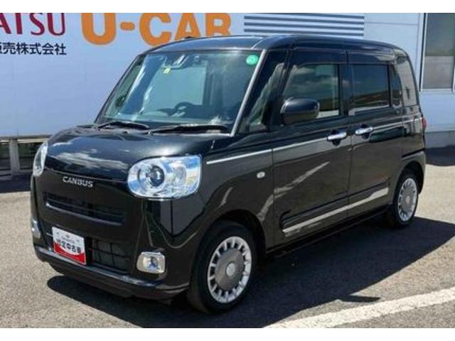 ムーヴキャンバスセオリーＧＬＥＤヘッドライト／フォグランプ　コーナーセンサー　両側パワ−スライドドア　運転席／助手席シートヒーター　禁煙車　記録簿　認定中古車　レーンアシスト　　衝突回避支援システム搭載車（島根県）の中古車