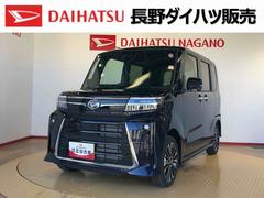 タントカスタムＲＳ４ＷＤ　ターボ　シートヒーター　両側電動スライドドア　アイドリングストップ　プッシュスタート　スマートキー　衝突被害軽減システム　横滑り防止機能　オートライト　オートエアコン　ＡＢＳ