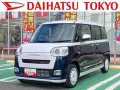 ムーヴキャンバスストライプスＧ保証　新車保証・まごころ保証　１年間・走行距離無制限付き