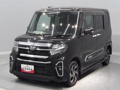 タントカスタムＸ４ＷＤ　ＬＥＤヘッドライトナビ　バックカメラ　　両側パワースライドドア　シートヒーター　イモビライザー機能付きキーフリーシステム　プッシュボタンスタート　オートエアコン　　ＡＢＳ　衝突回避支援ブレーキ