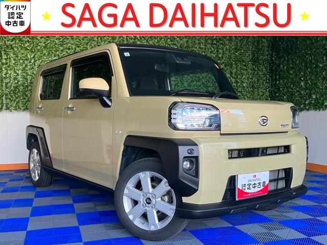 タフトＧコーナーセンサー・プッシュボタンスタート・ステアリングスイッチ・オートエアコン・キーフリーシステム・アルミホイール・シートヒーター・パワーウィンドウ（佐賀県）の中古車