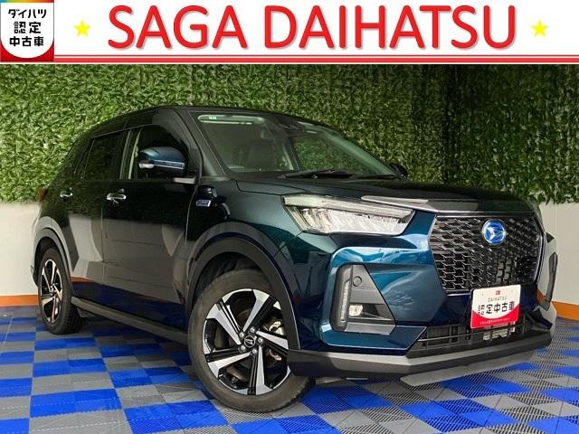 ロッキープレミアムＧ　ＨＥＶドラレコ・パノラマモニター・プッシュボタンスタート・ステアリングスイッチ・オートエアコン・キーフリー・コーナーセンサー・アルミホイール・シートヒーター・パワーウィンドウ（佐賀県）の中古車