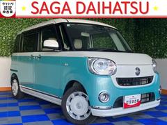 ムーヴキャンバスＧメイクアップリミテッド　ＳＡＩＩＩ両側電動スライドドア・ＥＴＣ・パノラマモニター・ドラレコ・プッシュボタンスタート・ステアリングスイッチ・オートエアコン・キーフリー・ベンチシート・パワーウィンドウ