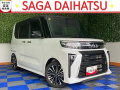 タントカスタムＲＳ　エコアイドル非装着車両側電動スライドドア・ディスプレイオーディオ・バックモニター・プッシュボタンスタート・ステアリングスイッチ・オートエアコン・キーフリーシステム・シートヒーター・アルミホイール・パワーウィンドウ