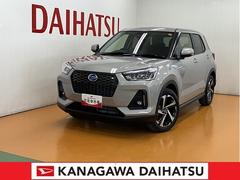 ロッキープレミアムＧ　ＨＥＶサポカーＳワイド適合　ハイブリッド車　電動パーキングブレーキ　パノラマモニター対応　ＵＳＢ接続端子　ステアリングスイッチ　全車速追従機能付ＡＣＣ　シートヒーター　Ｓ−ペダル　コーナーセンサー