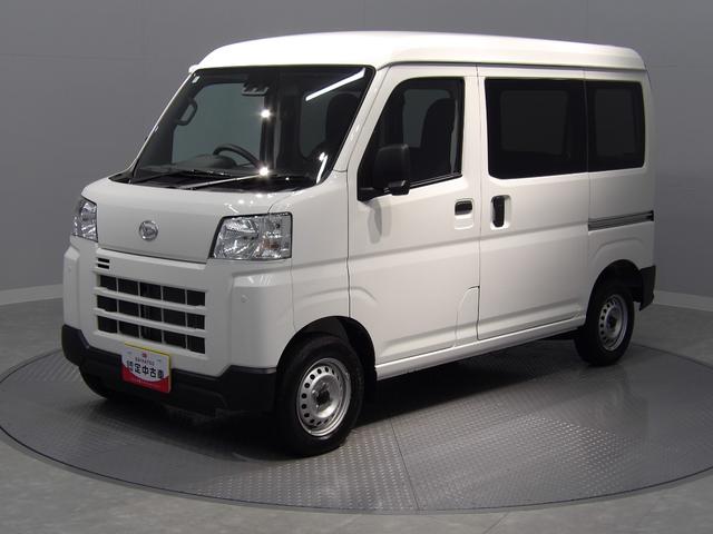 ハイゼットカーゴＤＸＣＶＴ　４ＷＤ　リアヒーター　スマートアシスト　ハロゲンヘッドライト　キーレス　フロントパワーウインドウ　ＶＳＣ　ＴＲＣ　ヒルホールドシステム　エコアイドル　ＡＭ／ＦＭラジオ　両側スライドドア（岩手県）の中古車