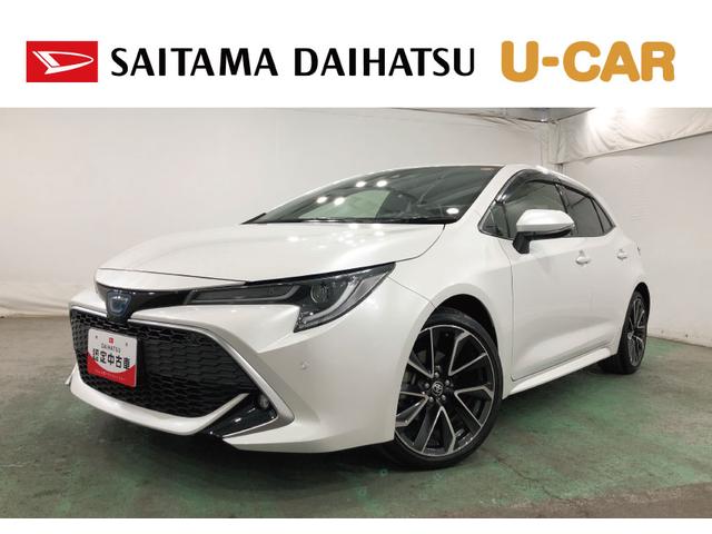 カローラスポーツハイブリッドＧ　Ｚ　走行４１４２０キロ／ナビ／ドラレコ一年保証・走行距離無制限走行４１４２０キロ　フルセグナビ　ブルートゥース　バックカメラ　ドラレコ　サイドエアバック　クリアランスソナー　オートライト　ＬＥＤヘッドライト　シートヒーター（埼玉県）の中古車