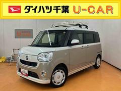 ムーヴキャンバスＧメイクアップリミテッド　ＳＡＩＩＩパノラマカメラ連動フルセグナビ　ＵＳＢ接続　ブルートゥース対応　フロント．リヤドライブレコーダー連動　ＥＴＣ　専用ルーフキャリヤ　置きラクボックス　バニティーミラー付き左右サンバイザー