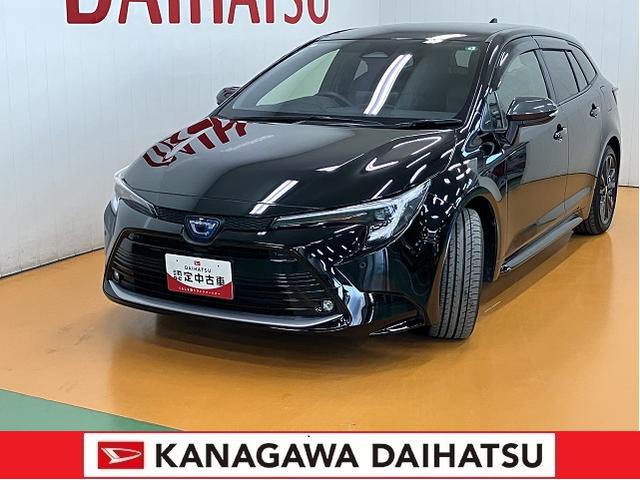 カローラツーリングハイブリッド　ダブルバイビーハイブリッド車　衝突被害軽減ブレーキシステム　Ｂカメラ　レーダークルーズコントロール　マルチメディアオーディオ　シートヒーター　電動パーキングブレーキ　ＵＳＢ接続端子　ＳＯＳスイッチ　ＥＴＣ（神奈川県）の中古車