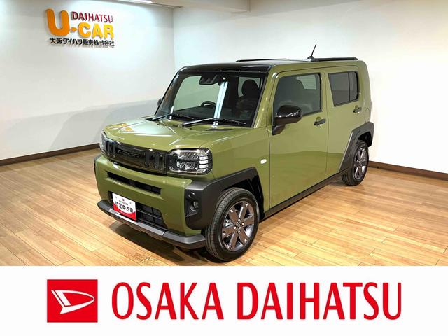 タフトＧ　ダーククロムベンチャー　Ｒ７年式／ＡＣＣ／ガラスルーフスカイフィールトップ　アダプティブクルーズコントロール　ＬＥＤヘッド／フォグ　運／助シートヒーター　プッシュボタンスタート　キーフリー　電動パーキングブレーキ　バックカメラ　１５インチアルミホイール（大阪府）の中古車