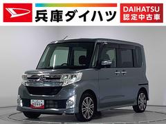 タントカスタムＲＳ　ＳＡ　ターボ　ワンオーナー　ＣＤ　ＥＴＣ１年保証　ワンオーナー　ＣＤオーディオ　ＥＴＣ　両側電動スライドドア　ＬＥＤヘッドライト　アイドリングストップ　横滑り防止装置　スマートキー　オートライト　オートエアコン　１５インチ純正アルミホイール