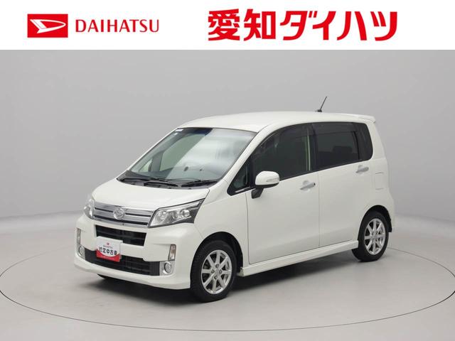 ムーヴカスタム　Ｘリミテッド　ＳＡひょう害車　エアコン　ナビ　パワステ　パワーウィンドウ　ＡＢＳ　エアバック　キーレスエントリー　キーフリー　バックカメラ　電動ドアミラー（愛知県）の中古車