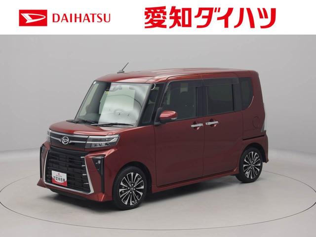 タントカスタムＲＳ　ドラレコ　ターボ車ドラレコ　ナビ　テレビチューナー　バックカメラ　キーフリー　イモビライザー　アイドリングストップ　ＥＴＣ　両面電動スライドドア　ターボ車　アルミホイール　ＬＥＤヘッドライト　ワンオーナー　禁煙車（愛知県）の中古車