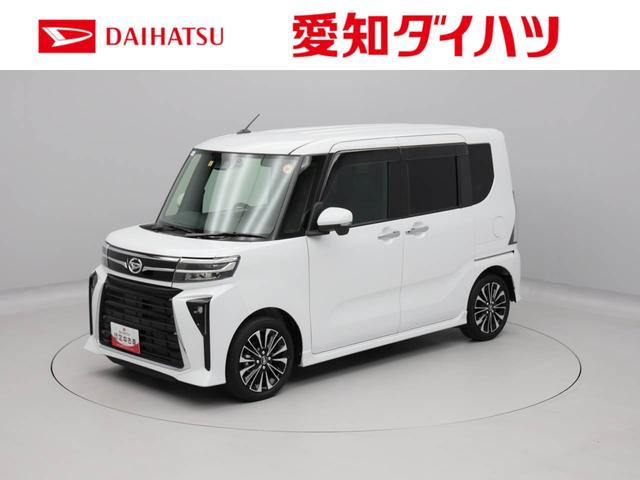 タントカスタムＲＳ　ナビ　ドライブレコーダー　ＥＴＣバックカメラ　両側電動スライドドア　アルミホイール　アイドリングストップ　プッシュスタート　エアバック　ＣＶＴ　ＡＢＳ　キーフリー（愛知県）の中古車