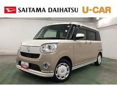 ムーヴキャンバスＧメイクアップＶＳ　ＳＡＩＩＩ　走行２１２２２キロ／純正ナビ１年保証距離無制限　走行距離２１２２２キロ　純正フルセグナビ　パノラマモニター　ドラレコ　純正マット　ＬＥＤヘッドランプ　アイドリングストップ　シートヒーター　両側電動スライドドア　キーフリー