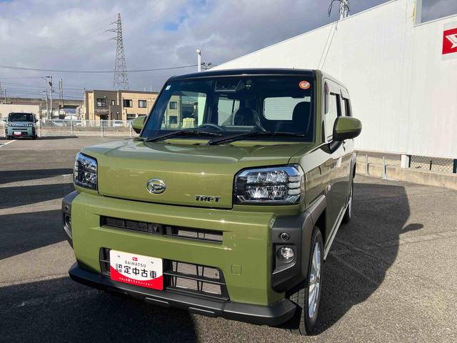 タフトＧターボ　ｅｃｏＩＤＬＥ非装着車４ＷＤ　ＣＶＴ　６６０ｃｃ　スカイフィールトップ　ドラレコ　衝突被害軽減ブレーキ　横滑り防止装置　ＡＢＳ　プッシュボタンスタート　全方位モニター　ディスプレイオーディオ　ＥＴＣ車載器（福島県）の中古車