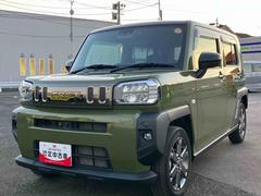 タフトＧターボ　４ＷＤ　ドラレコ・ＥＴＣ車載器付車６６０ｃｃ　４ＷＤ　ＣＶＴ　スカイフィールトップ　ナビ　全方位モニター　クルーズコントロール　衝突被害軽減ブレーキ　横滑り防止装置　ＡＢＳ　アイドリングストップ　プッシュボタンスタート　ワンオーナー車