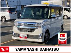 タントカスタムＲＳ　トップエディションＳＡＩＩ　純正ナビＢモニター前後誤発進抑制　キーフリーシステム　ターボ　スマートキー　アルミ　レーンアシスト　エアバック　ＡＢＳ　記録簿　１オ−ナ−