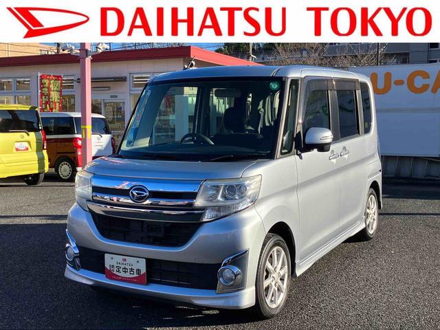 タントカスタムＸ　ＳＡ　　ナビ・バックカメラ保証　まごころ保証　１年間・走行距離無制限付き（東京都）の中古車